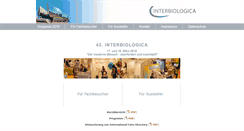 Desktop Screenshot of interbiologica.de