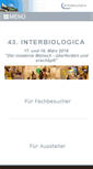 Mobile Screenshot of interbiologica.de